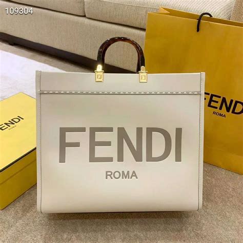 fendi roma white bag|Fendi roma bag price.